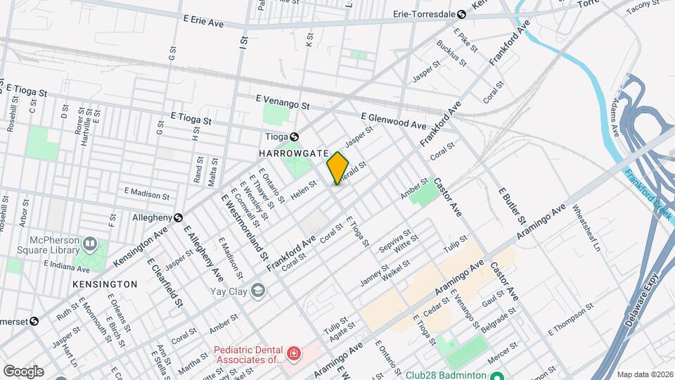 3508 Braddock St Map and Location Details