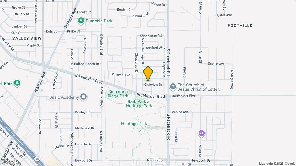 916 Clubview Dr Map and Location Details
