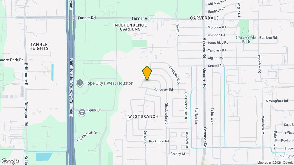 10519 N Newpark Dr Map and Location Details