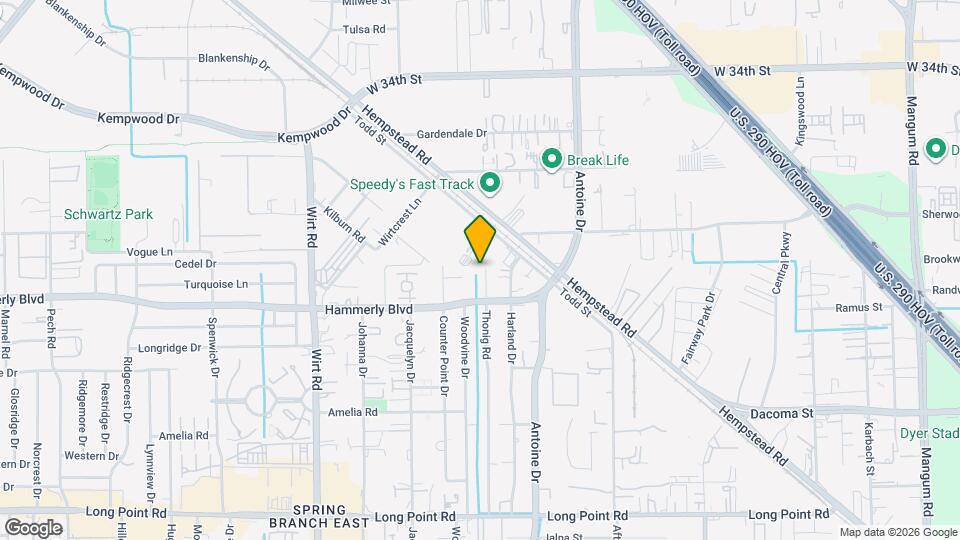 2117 Thonig Rd Map and Location Details