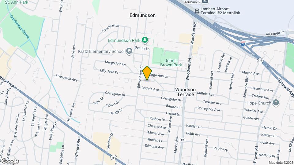 9522 Trefore Ave Map and Location Details