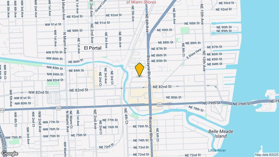 520 NE 83rd St Map and Location Details