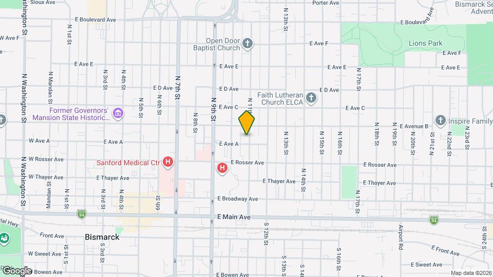 506 N 11th St, Unit B Mapa y Detalles de la Ubicación