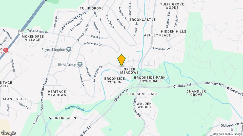 453 Scotts Creek Trail Mapa y Detalles de la Ubicación