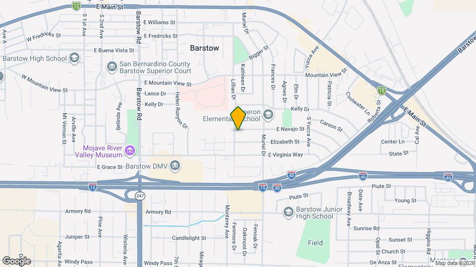 902 E Navajo St Map and Location Details