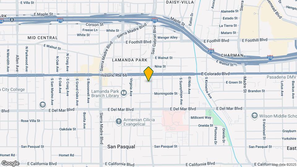 53-71 N San Gabriel Blvd Map and Location Details