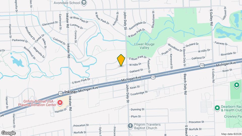 26671 W Hills Dr Map and Location Details