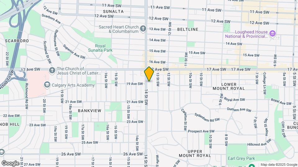 1834 14th St SW Map and Location Details
