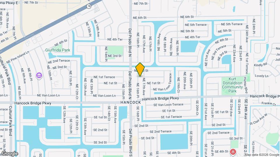 109 NE 16th Pl Map and Location Details