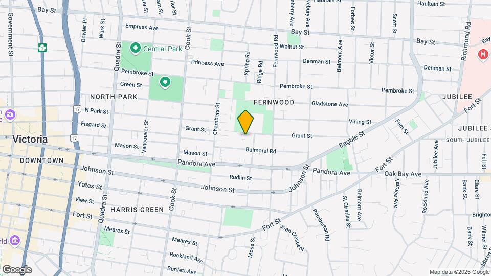 1265 Grant St Map and Location Details