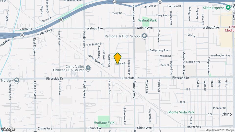 12804 Concord Ave Mapa y Detalles de la Ubicación