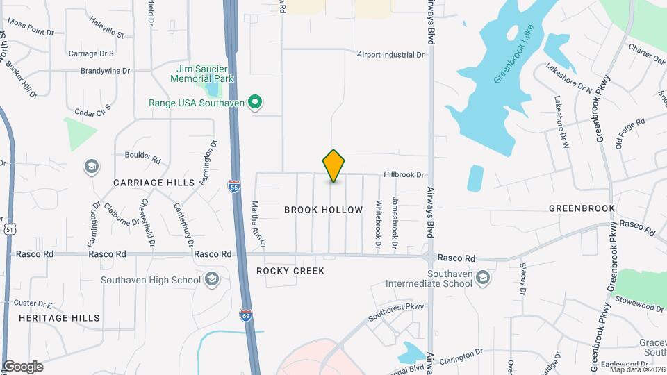 8230 Cedarbrook Dr Mapa y Detalles de la Ubicación