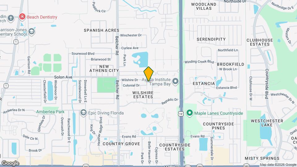 2977 Palmetto Ct Map and Location Details