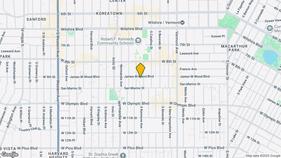 909 1/4 S Kenmore Ave Map and Location Details