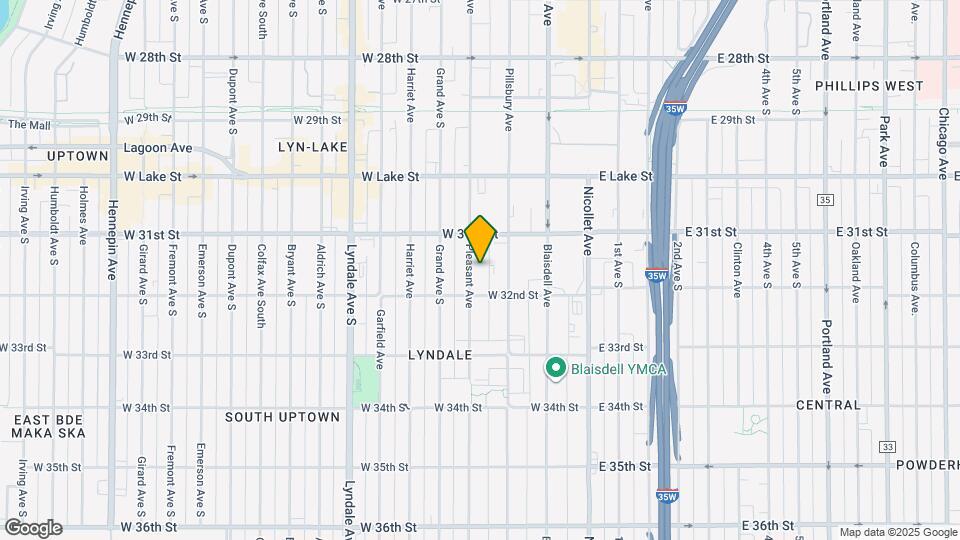 3127 Pleasant Ave Map and Location Details