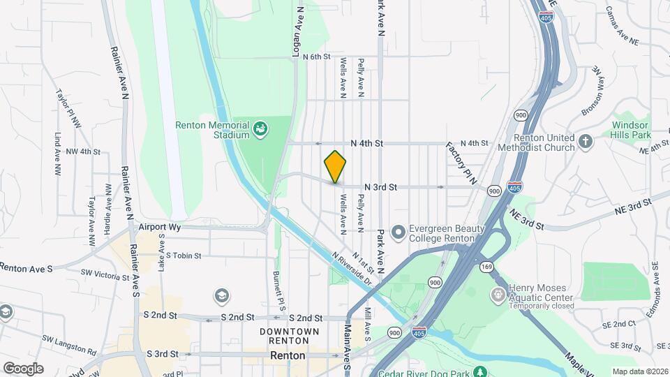 817 N 3rd St Map and Location Details