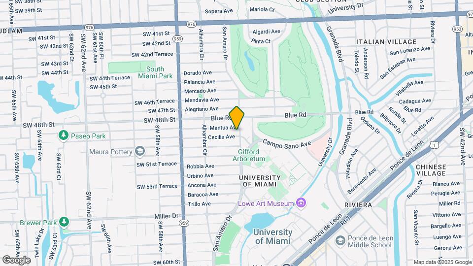 4830 San Amaro Dr Map and Location Details
