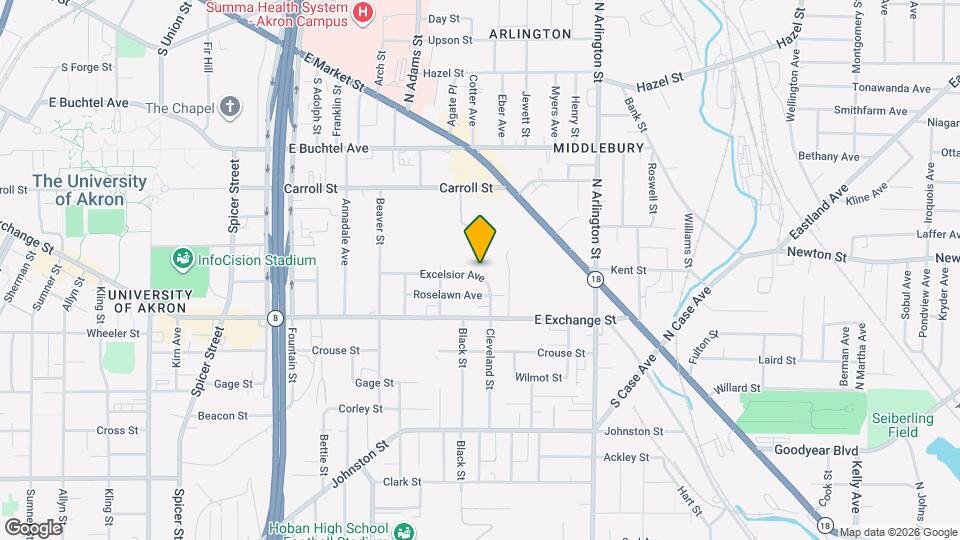 775 Excelsior Ave Map and Location Details