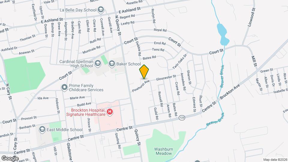 54 Pinehurst Ave Mapa y Detalles de la Ubicación