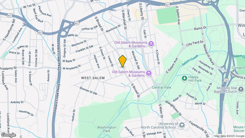 724 S Broad St Map and Location Details