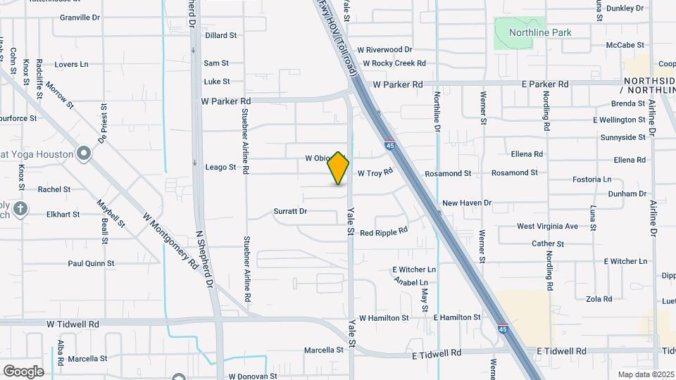 6039 Yale St Map and Location Details