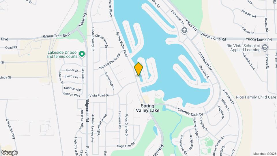 13425 Spring Valley Pkwy Map and Location Details