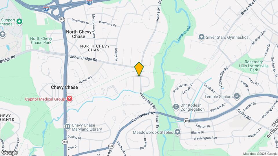 8616 Jones Mill Rd Map and Location Details