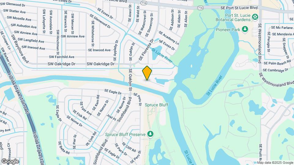 2626 SE Erickson Dr Map and Location Details
