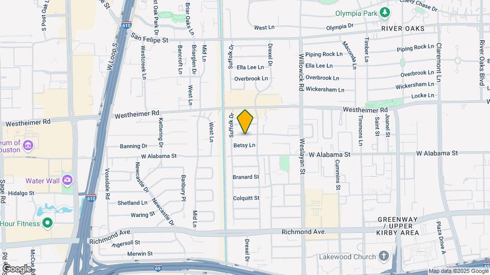 4015 Essex Ln Map and Location Details