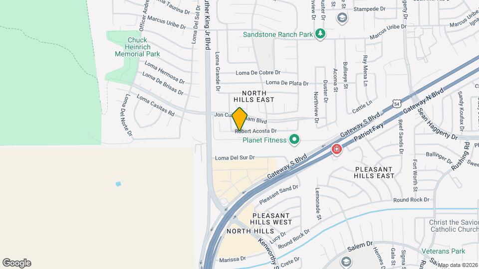 4648 Robert Acosta Dr Mapa y Detalles de la Ubicación