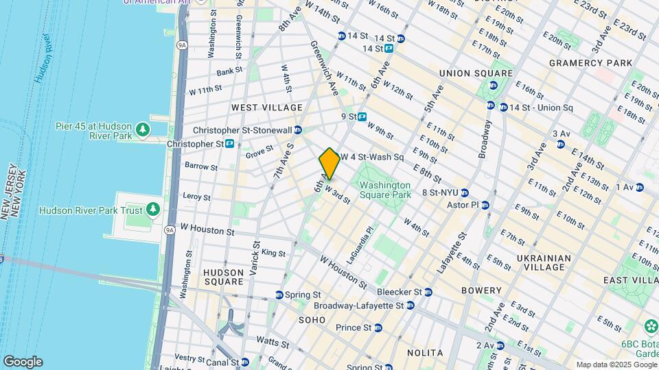 135 W 3rd St Mapa y Detalles de la Ubicación
