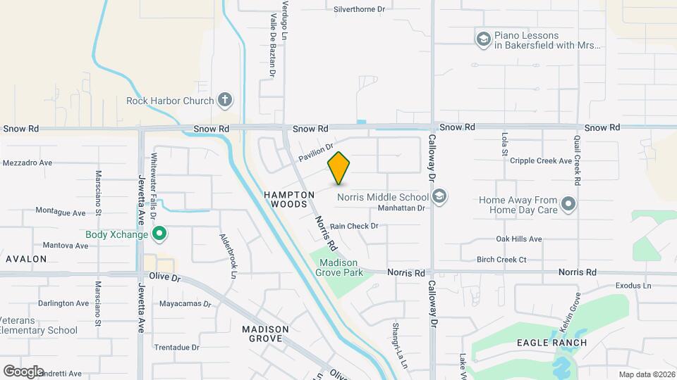 10205 Malaguena Ct Map and Location Details