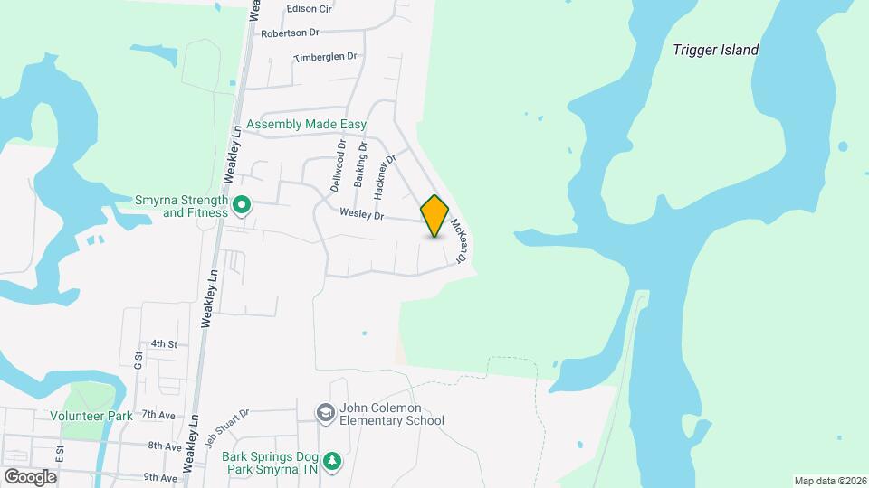 915 Tapoco Ct Map and Location Details