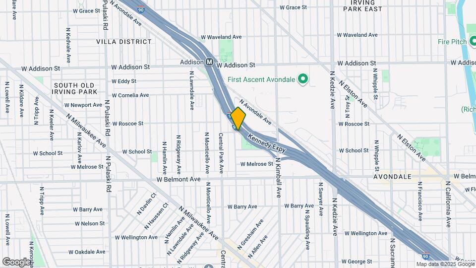 3331 N Drake Ave Map and Location Details