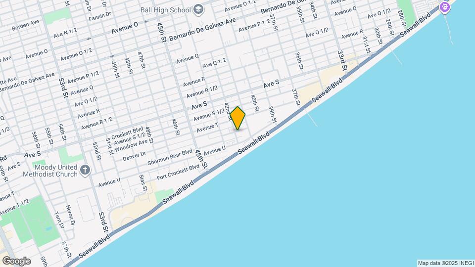 4127 Avenue T 1/2 Map and Location Details