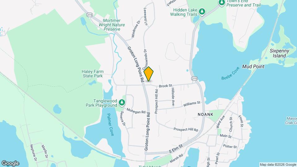 122 Brook St Map and Location Details