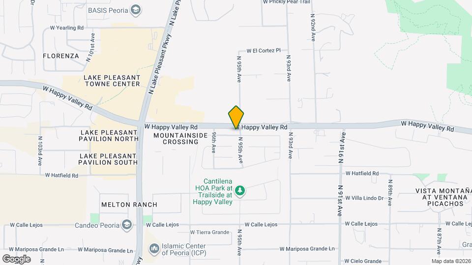 9512 W Fallen Leaf Ln Map and Location Details