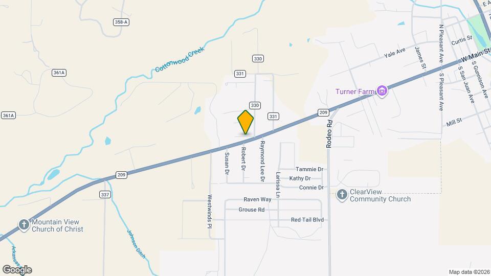 15385 Co Rd 306, Unit House Map and Location Details