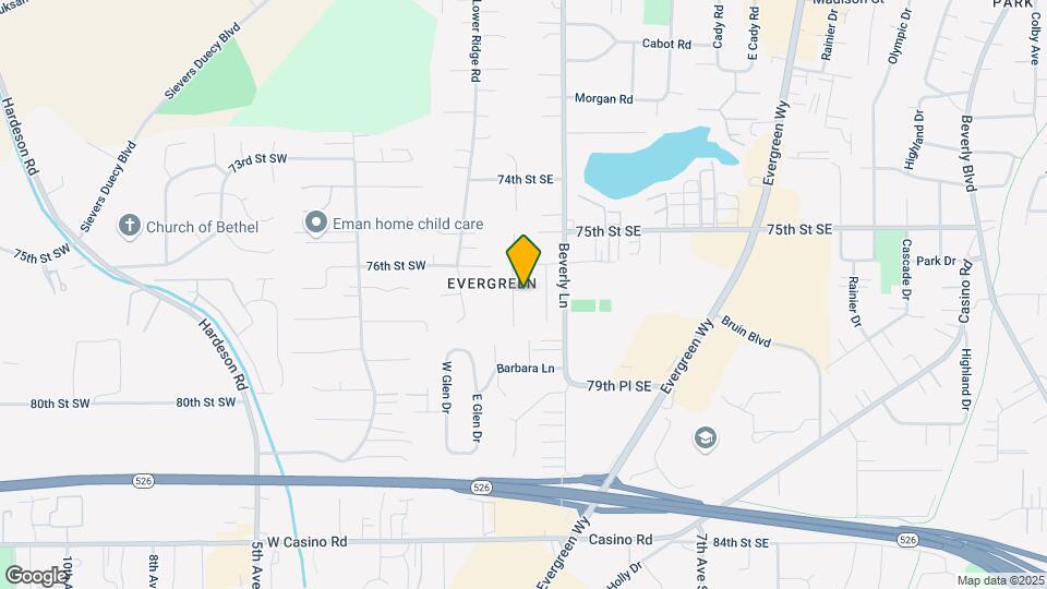 7625 Tyee Rd Map and Location Details