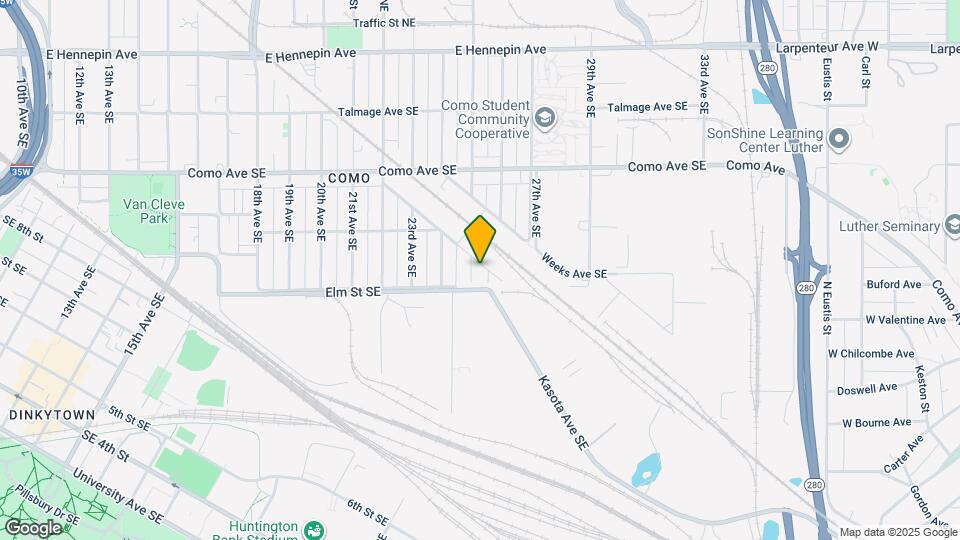 840 25th Ave SE Map and Location Details