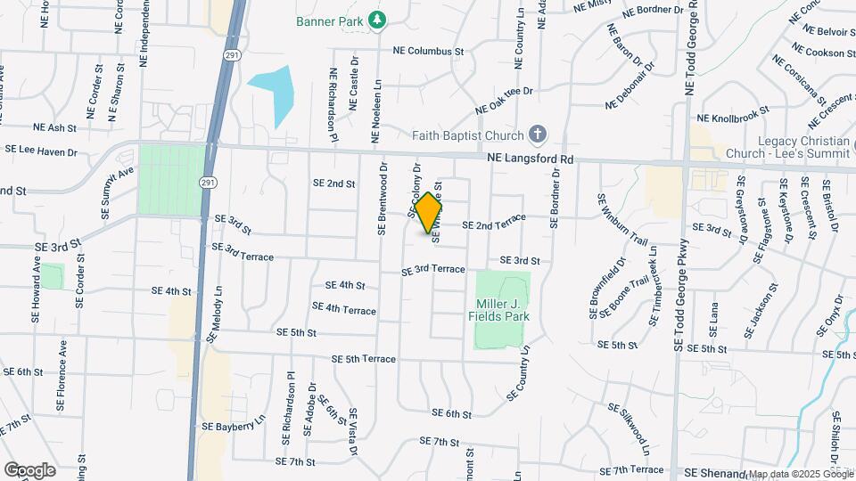 214 SE Wingate St Map and Location Details