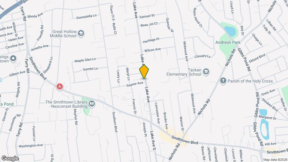 352 Lake Ave S Map and Location Details