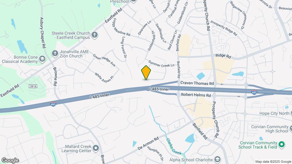 5720 Shining Oak Ln Map and Location Details