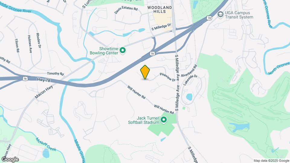 245 Pineview Dr, Unit B Map and Location Details