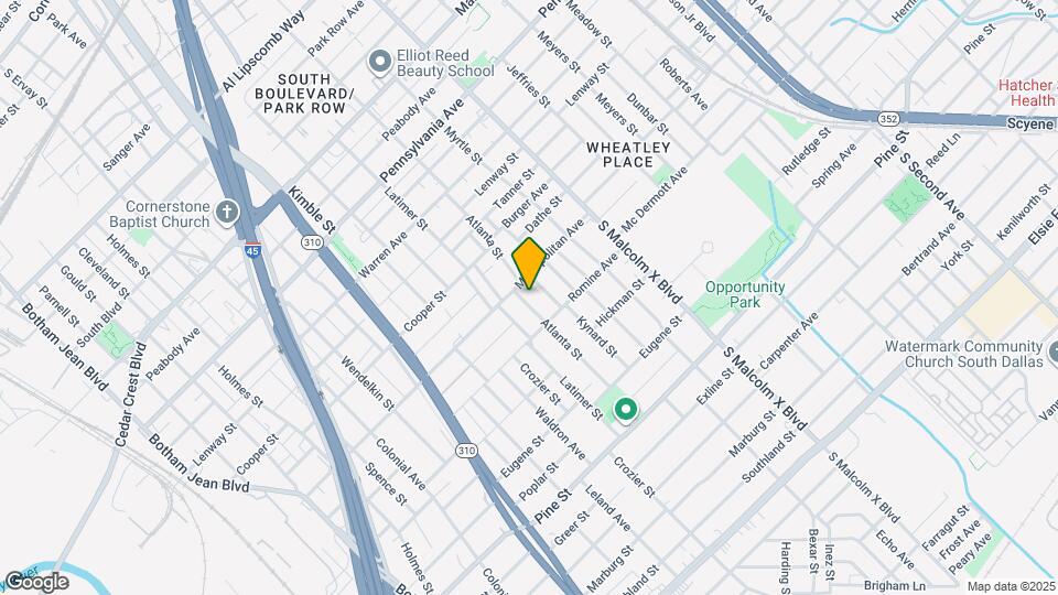 3708 Atlanta St Map and Location Details