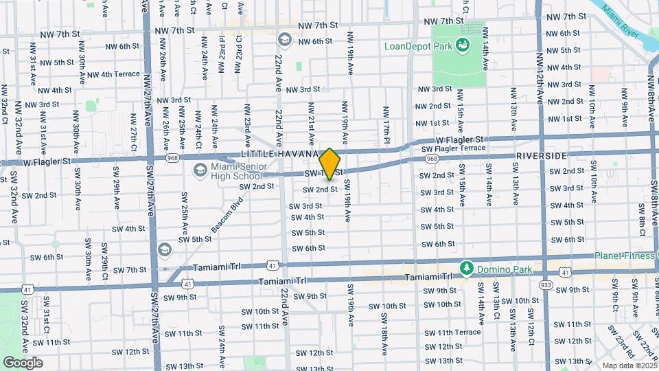 1953 SW 2nd St Map and Location Details