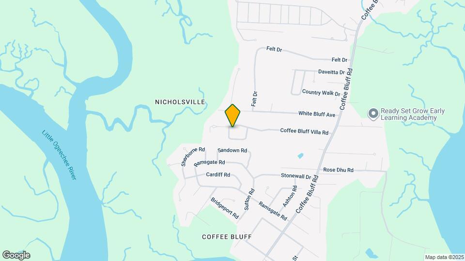 311 Coffee Bluff Villa Rd Map and Location Details