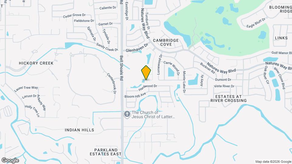 4638 Preston Woods Dr Mapa y Detalles de la Ubicación