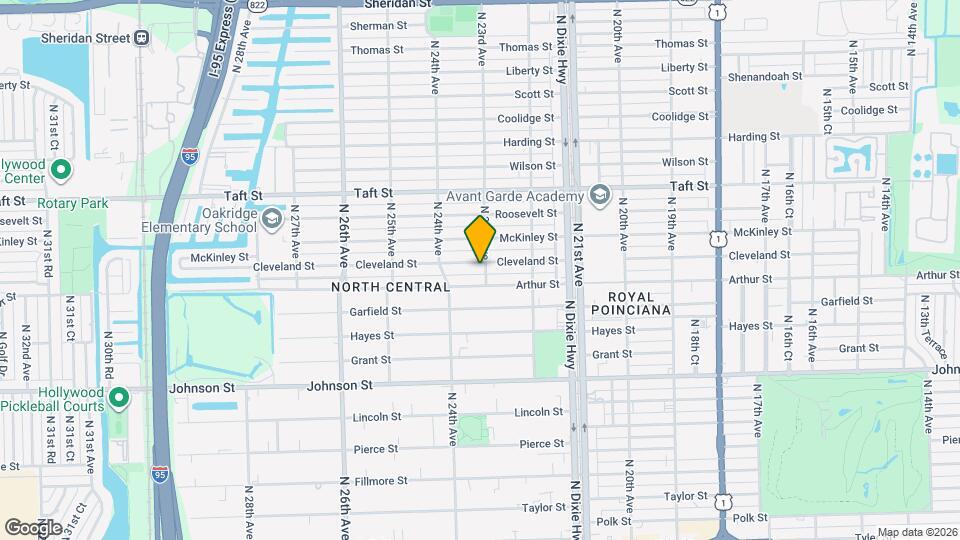 2300 Cleveland St Mapa y Detalles de la Ubicación
