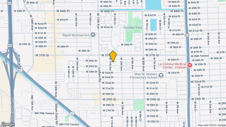 3501 W 11th Ave-Unit -102 Map and Location Details